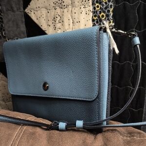 Coach Navy and Black Leather Bag Colorblock 💙🔵🔵🔵💙💙 2018 Edition